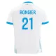 Camiseta Olympique de Marseille Rongier 21 Hombre Primera 24/25