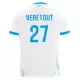 Camiseta Olympique de Marseille Veretout 27 Hombre Primera 24/25