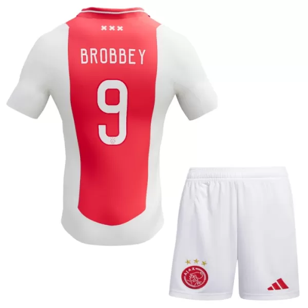 Conjunto Ajax Amsterdam Brian Brobbey 9 Niño Primera 24/25