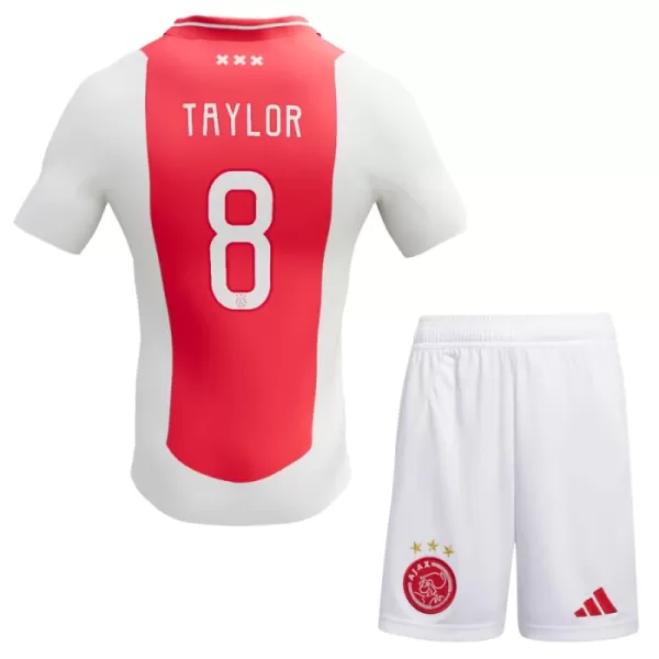 Conjunto Ajax Amsterdam Kenneth Taylor 8 Niño Primera 24/25