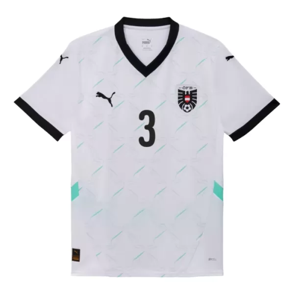 Camiseta Austria Gernot Trauner 3 Hombre Segunda Euro 2024