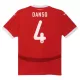 Camiseta Austria Kevin Danso 4 Hombre Primera Euro 2024