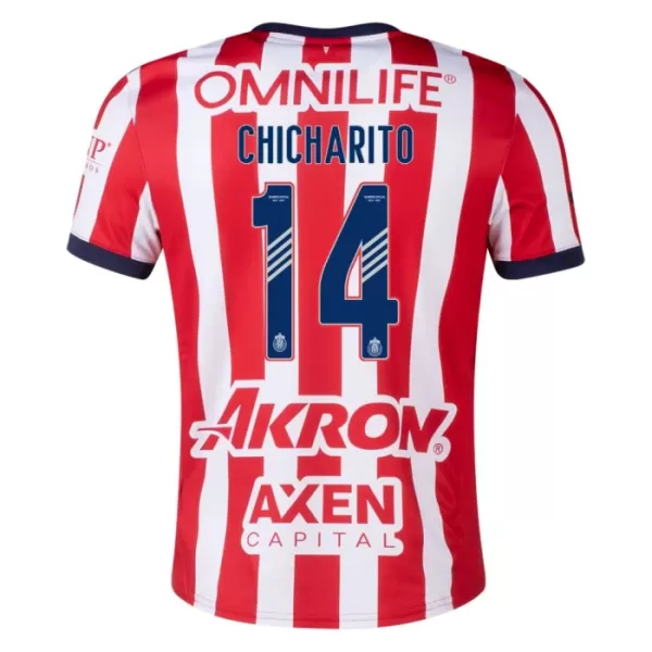 Camiseta Chivas de Guadalajara Chicharito 14 Hombre Primera 24/25