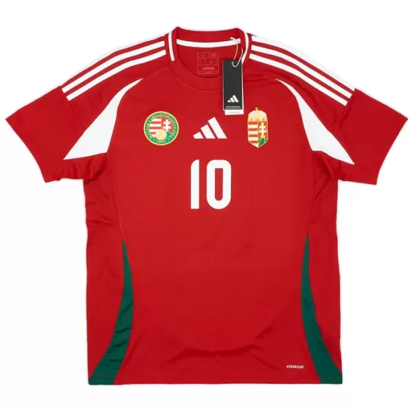 Camiseta Hungría Szoboszlai 10 Hombre Primera Euro 2024