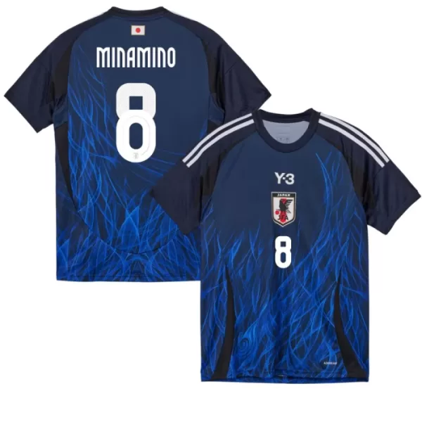 Camiseta Japón Minamino 8 Hombre Primera 24/25