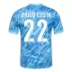 Camiseta Portero Portugal Diogo Costa 22 Hombre Euro 2024 Azul