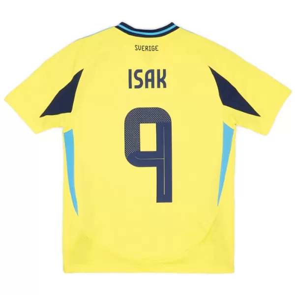 Camiseta Suecia Isak 9 Hombre Primera 2024