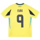 Camiseta Suecia Isak 9 Hombre Primera 2024