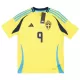 Camiseta Suecia Isak 9 Hombre Primera 2024