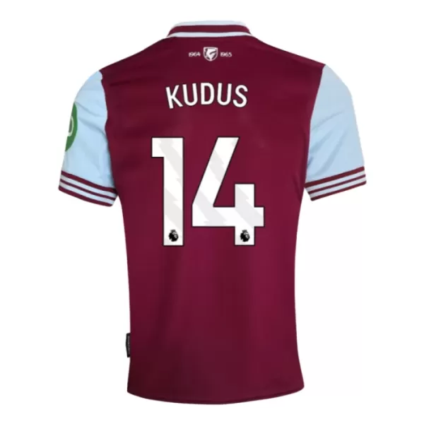 Camiseta West Ham United Kudus 14 Hombre Primera 24/25