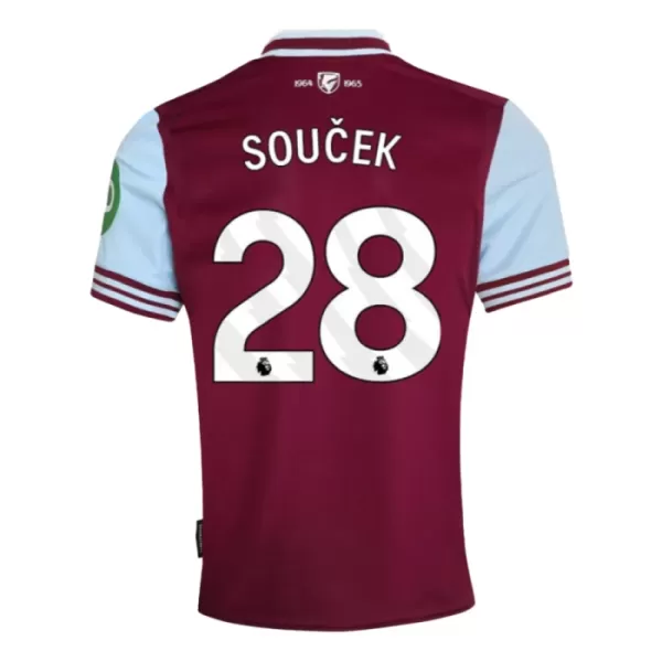 Camiseta West Ham United Soucek 28 Hombre Primera 24/25