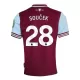 Camiseta West Ham United Soucek 28 Hombre Primera 24/25