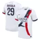 Camiseta Paris Saint-Germain Bradley Barcola 29 Hombre Segunda 24/25