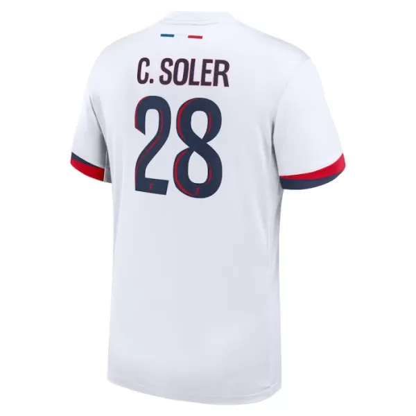 Camiseta Paris Saint-Germain Carlos Soler 28 Hombre Segunda 24/25