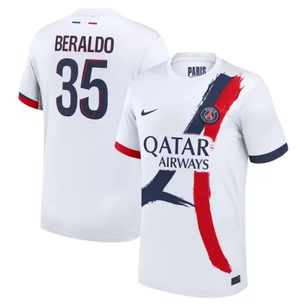 Camiseta Paris Saint-Germain Lucas Beraldo 35 Hombre Segunda 24/25