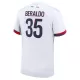 Camiseta Paris Saint-Germain Lucas Beraldo 35 Hombre Segunda 24/25