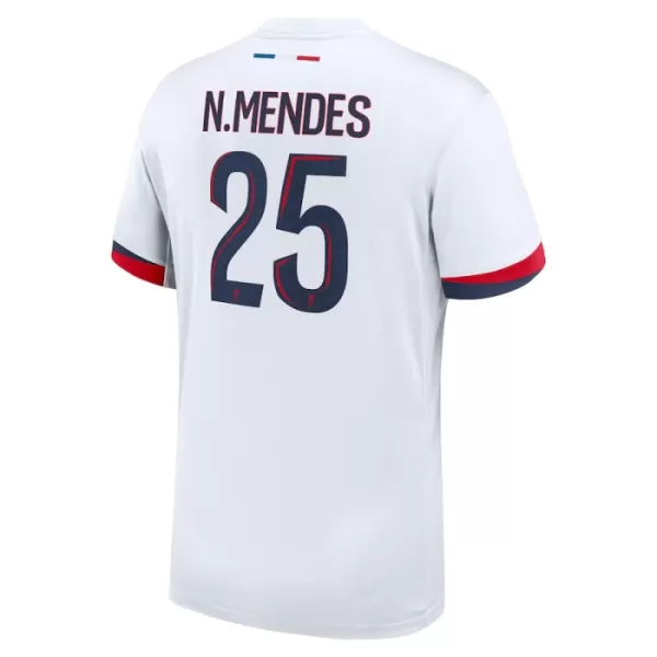 Camiseta Paris Saint-Germain Nuno Mendes 25 Hombre Segunda 24/25