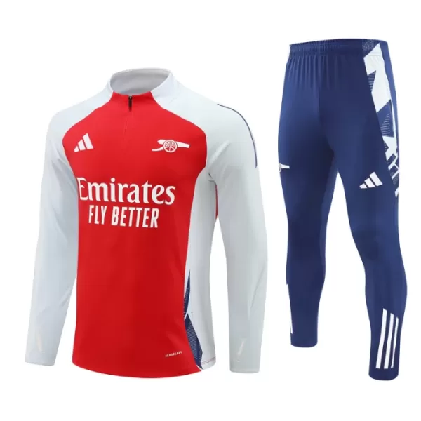 Arsenal Sudadera De Entrenamiento Hombre Cremallera Cuarto 24/25 Roja