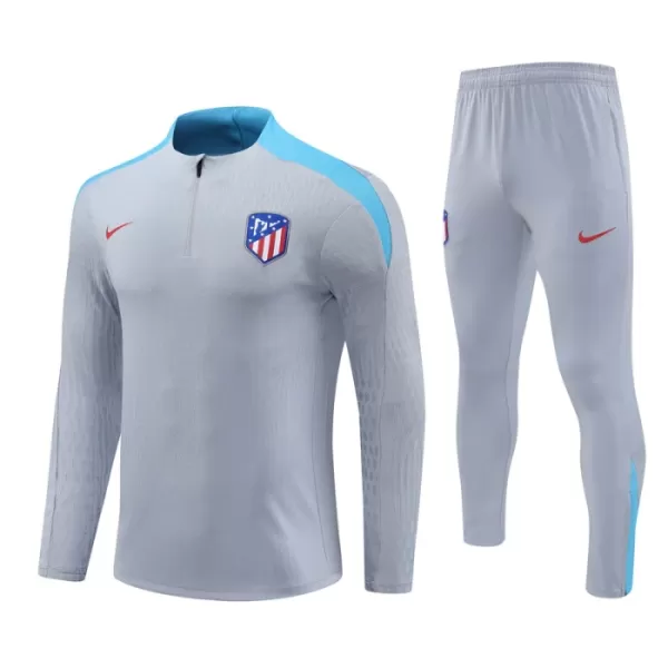 Atlético Madrid Sudadera De Entrenamiento Hombre Cremallera Cuarto 24/25 Gris