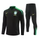 Brasil Sudadera De Entrenamiento Hombre Cremallera Cuarto 24/25 Negra