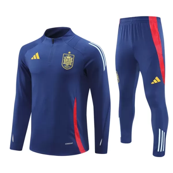 España Sudadera De Entrenamiento Hombre Cremallera Cuarto 24/25 Azul