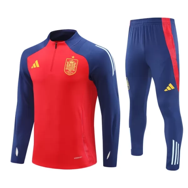 España Sudadera De Entrenamiento Hombre Cremallera Cuarto 24/25 Roja