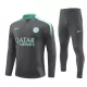 Paris Saint-Germain Sudadera De Entrenamiento Hombre Cremallera Cuarto 24/25 Gris