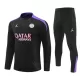 Paris Saint-Germain Sudadera De Entrenamiento Hombre Cremallera Cuarto 24/25 Negra