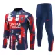 Paris Saint-Germain Sudadera De Entrenamiento Hombre Cremallera Cuarto 24/25 Roja