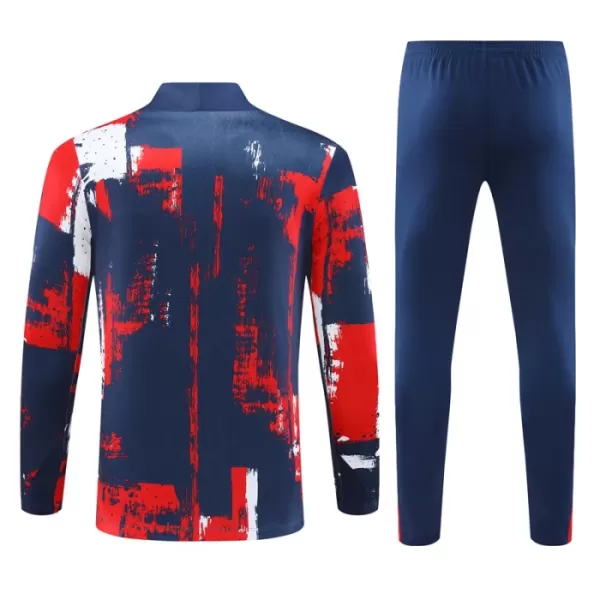 Paris Saint-Germain Sudadera De Entrenamiento Hombre Cremallera Cuarto 24/25 Roja