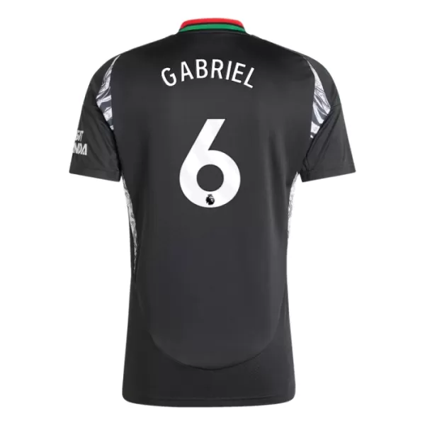 Camiseta Arsenal Gabriel 6 Hombre Segunda 24/25