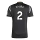 Camiseta Arsenal Saliba 2 Hombre Segunda 24/25