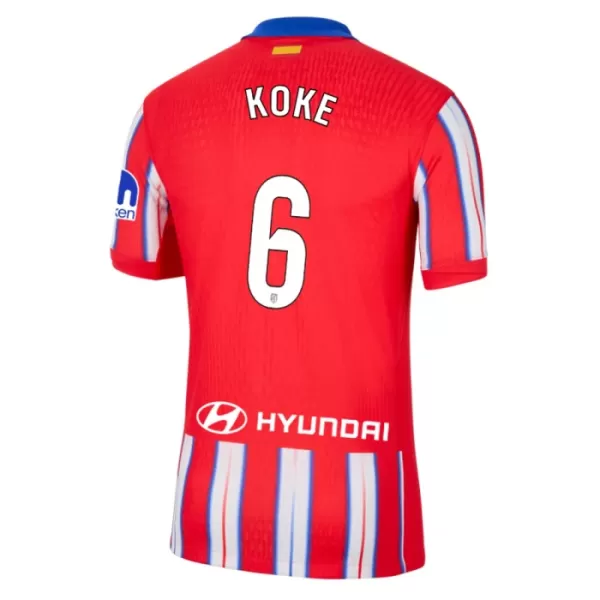 Camiseta Atlético Madrid Koke 6 Hombre Primera 24/25