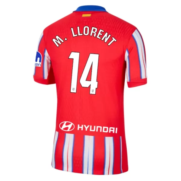 Camiseta Atlético Madrid M. Llorent 14 Hombre Primera 24/25