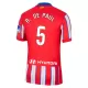 Camiseta Atlético Madrid R. De Paul 5 Hombre Primera 24/25