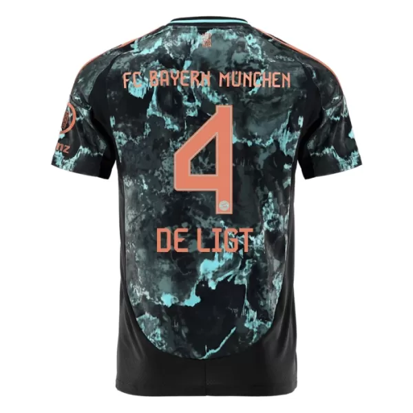 Camiseta FC Bayern de Múnich De Ligt 4 Hombre Segunda 24/25