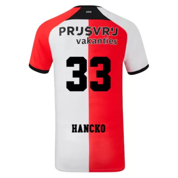 Camiseta Feyenoord Rotterdam Hancko 33 Hombre Primera 24/25