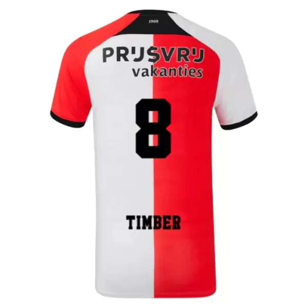 Camiseta Feyenoord Rotterdam Timber 8 Hombre Primera 24/25