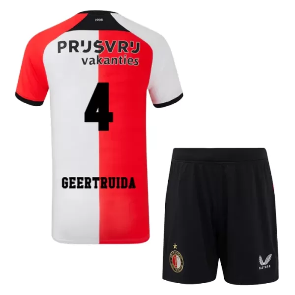 Conjunto Feyenoord Rotterdam Geertruida 4 Niño Primera 24/25