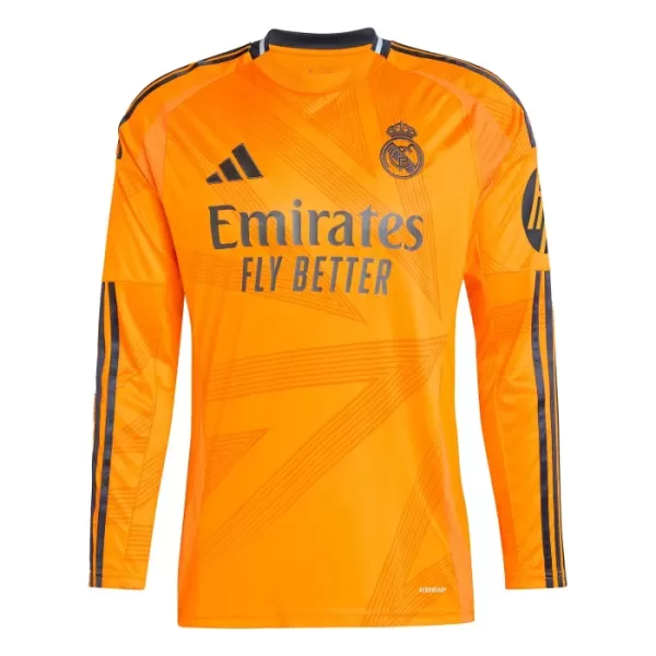 Camiseta Manga Larga Real Madrid Mbappé 9 Hombre Segunda 24/25