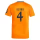 Camiseta Real Madrid Alaba 4 Hombre Segunda 24/25