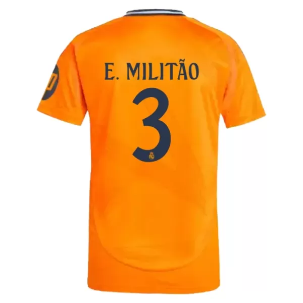 Camiseta Real Madrid E. Militao 3 Hombre Segunda 24/25