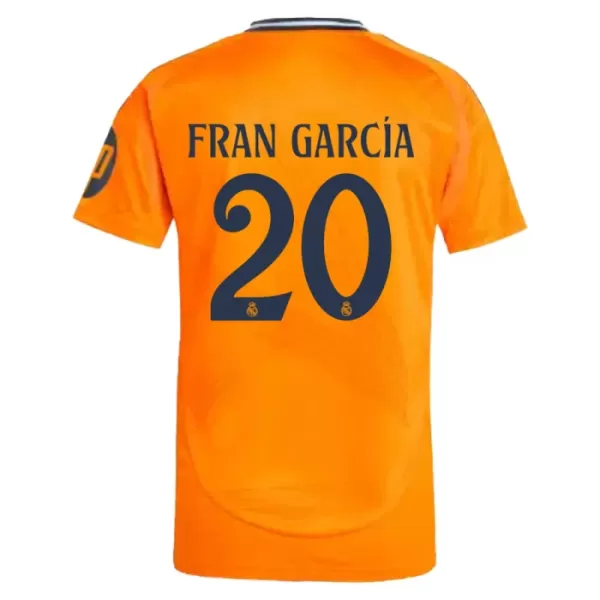 Camiseta Real Madrid Fran Garcia 20 Hombre Segunda 24/25