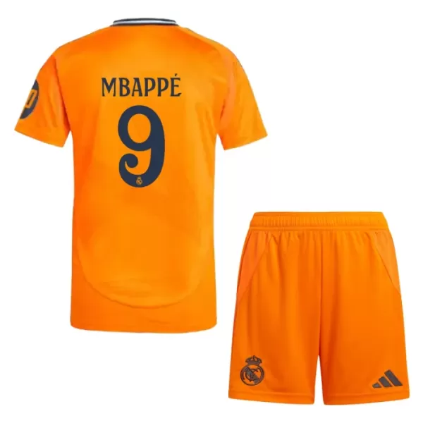 Conjunto Real Madrid Mbappé 9 Niño Segunda 24/25