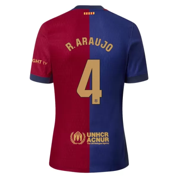 Camiseta FC Barcelona R. Araujo 4 Hombre Primera 24/25