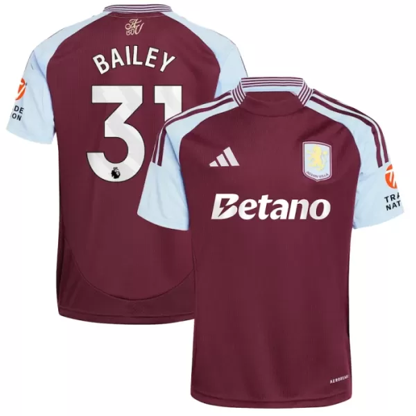 Camiseta Aston Villa Bailey 31 Hombre Primera 24/25