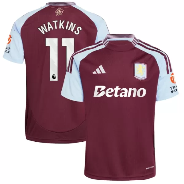 Camiseta Aston Villa Watkins 11 Hombre Primera 24/25