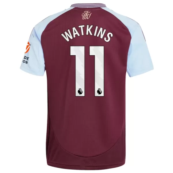 Camiseta Aston Villa Watkins 11 Hombre Primera 24/25