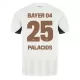 Camiseta Bayer 04 Leverkusen Exequiel Palacios 25 Hombre Segunda 24/25