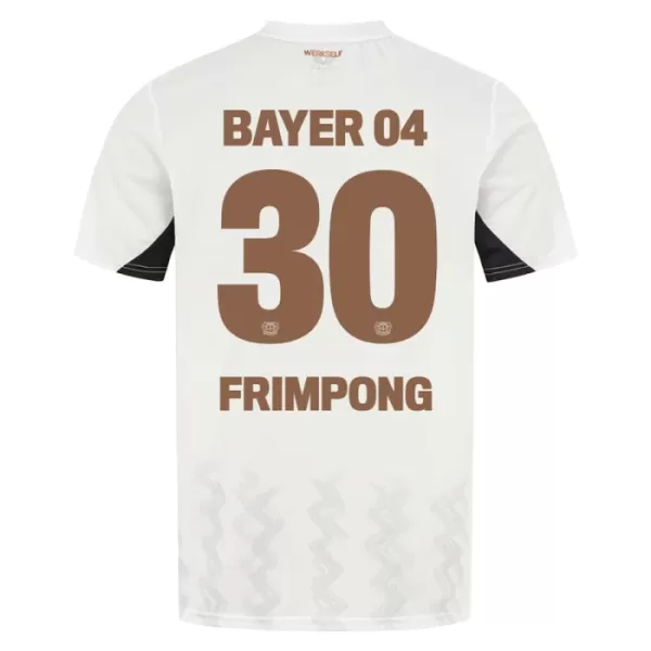 Camiseta Bayer 04 Leverkusen Jeremie Frimpong 30 Hombre Segunda 24/25